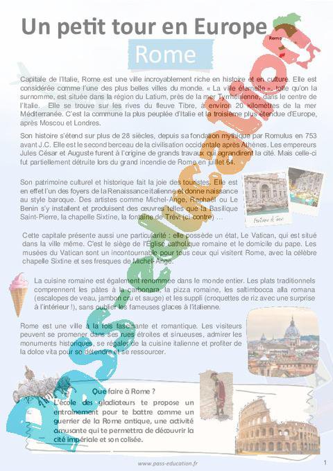 Cahier De Vacances 5ème Vers La 4ème Pdf