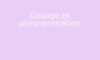 Image de Codage et programmation