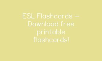 Image de ESL Flashcards - Download free printable flashcards!