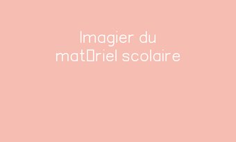 Image de Imagier du matériel scolaire Navigation de commentaire Navigation de commentaire