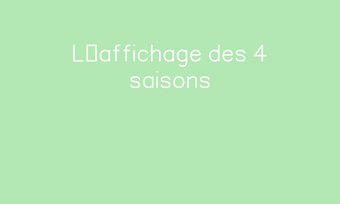 Image de L’affichage des 4 saisons Navigation de commentaire Navigation de commentaire