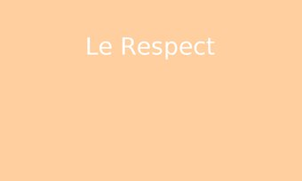 Image de Le Respect