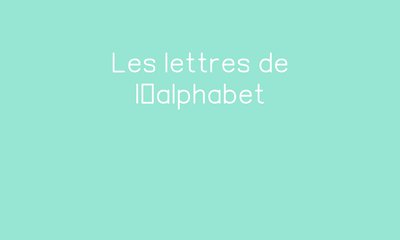 Les lettres de l’alphabet Navigation de commentaire Navigation de ...