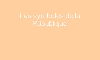 Image de Les symboles de la République