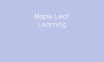 Image de Maple Leaf Learning