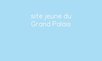Image de site jeune du Grand Palais